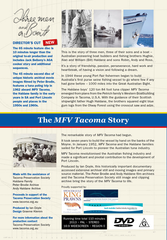 Three Men and a Boat - The MFV Tacoma Story